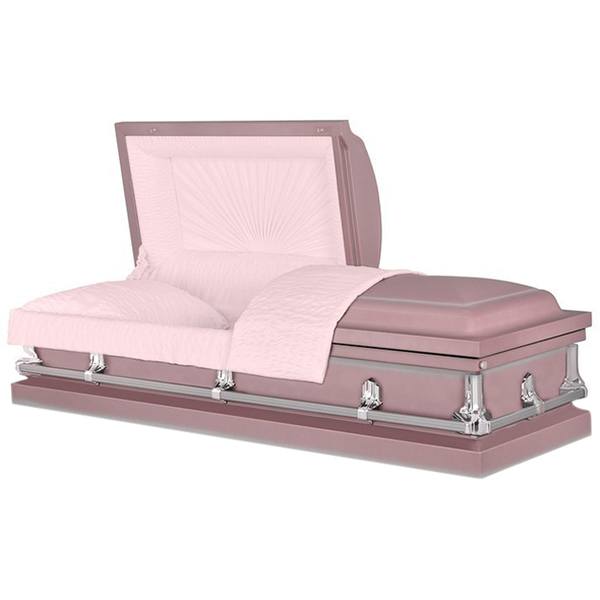 Brewster Orchid Metal Casket